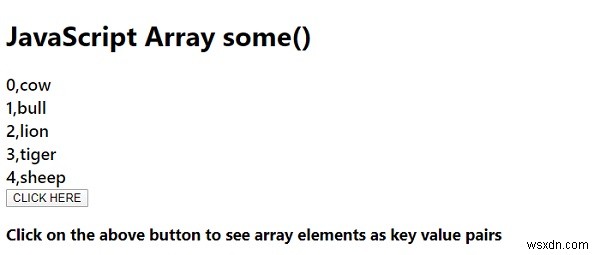 জাভাস্ক্রিপ্টে array.entries() পদ্ধতি। 