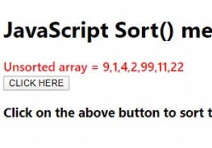 JavaScript Sort() পদ্ধতি 