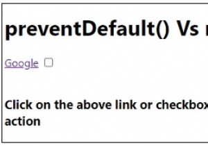 PreventDefault( ) বনাম জাভাস্ক্রিপ্টে মিথ্যা রিটার্ন? 