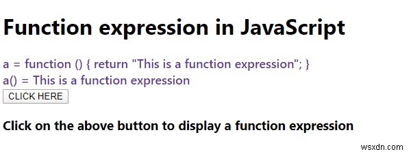 জাভাস্ক্রিপ্টে ফাংশন এক্সপ্রেশন কি? 