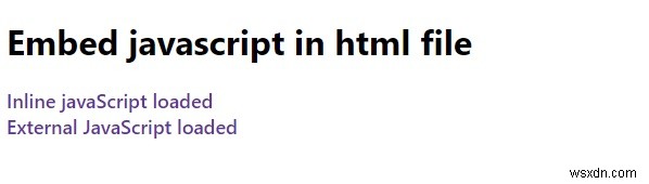 কিভাবে HTML ফাইলে জাভাস্ক্রিপ্ট এম্বেড করবেন? 