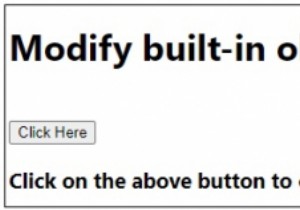 আমরা কি জাভাস্ক্রিপ্টে বিল্ট-ইন অবজেক্ট প্রোটোটাইপ পরিবর্তন করতে পারি 