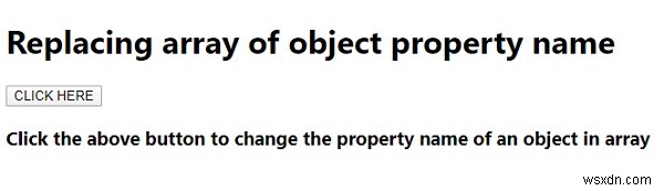 জাভাস্ক্রিপ্টে অবজেক্ট প্রপার্টি নামের অ্যারে প্রতিস্থাপন করা হচ্ছে 