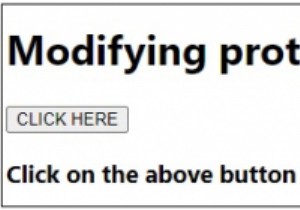 জাভাস্ক্রিপ্টে প্রোটোটাইপ পরিবর্তন করা হচ্ছে 