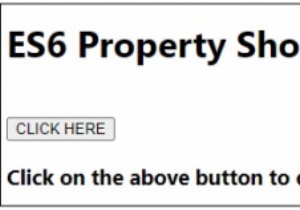 জাভাস্ক্রিপ্টে ES6 প্রপার্টি শর্টহ্যান্ড 