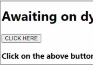 জাভাস্ক্রিপ্টে গতিশীল আমদানির জন্য অপেক্ষা করা হচ্ছে। 