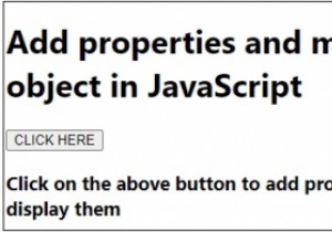 জাভাস্ক্রিপ্টে বিদ্যমান বস্তুতে বৈশিষ্ট্য এবং পদ্ধতিগুলি কীভাবে যুক্ত করবেন? 
