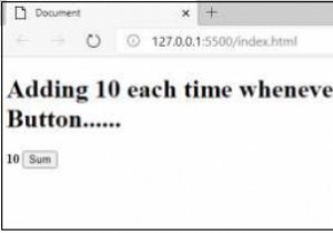 জাভাস্ক্রিপ্ট সমষ্টি ফাংশন একটি বোতাম ক্লিক করুন 