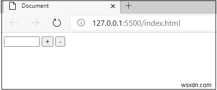 জাভাস্ক্রিপ্টে এইচটিএমএল ইনপুট টাইপ নম্বরের জন্য প্রোগ্রাম্যাটিকভাবে ইনক্রিমেন্ট ডিক্রিমেন্ট প্লাস মাইনাস বোতাম তৈরি করুন 