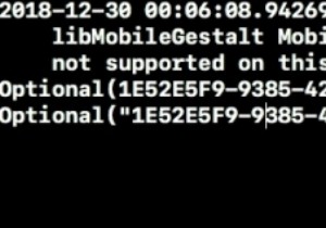 কিভাবে একটি iOS/iPhone প্রোগ্রাম্যাটিকভাবে MAC ঠিকানা পেতে হয়? 