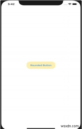 আইওএস-এ কীভাবে একটি বোতামের কোণগুলি বৃত্তাকার করবেন? 