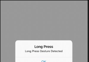 কিভাবে iOS এ একটি দীর্ঘ প্রেস সনাক্ত করতে? 
