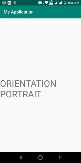 কিভাবে ওরিয়েন্টেশন পরিবর্তন অ্যান্ড্রয়েড পরিচালনা করবেন? 