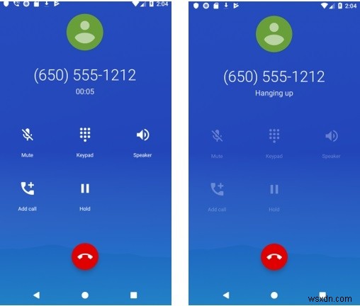 কিভাবে অ্যান্ড্রয়েডে কল পিক আপ এবং হ্যাং আপ করবেন? 