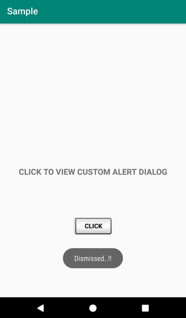 একটি অ্যান্ড্রয়েড অ্যাপে কীভাবে একটি কাস্টম সতর্কতা ডায়ালগ তৈরি করবেন? 