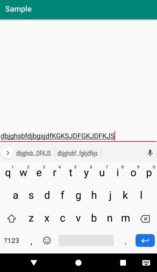 কিভাবে editText তৈরি করবেন শুধুমাত্র Android এ Alphabets গ্রহণ করে? 