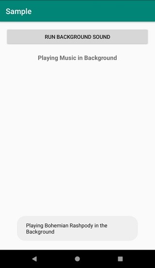 অ্যান্ড্রয়েড অ্যাপে ব্যাকগ্রাউন্ড মিউজিক কীভাবে চালাবেন? 