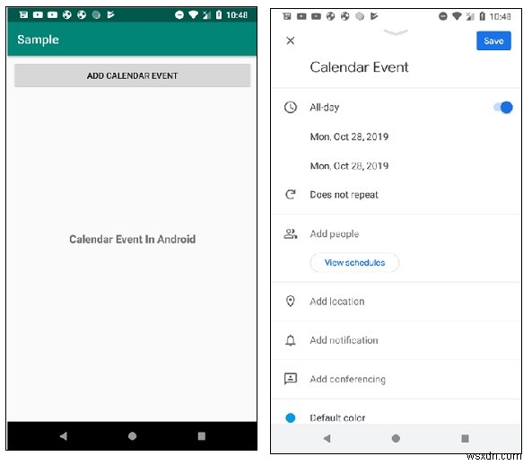 অ্যান্ড্রয়েড অ্যাপে ক্যালেন্ডার ইভেন্টগুলি কীভাবে যুক্ত করবেন? 