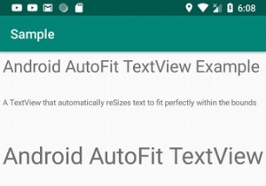 অ্যান্ড্রয়েডে সীমানার মধ্যে ফিট করার জন্য টেক্সটভিউ পাঠ্যকে স্বয়ংক্রিয়ভাবে স্কেল করার সর্বোত্তম উপায় কী? 
