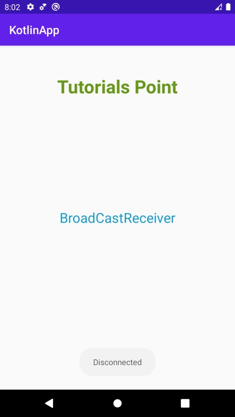 কোটলিন ব্যবহার করে অ্যান্ড্রয়েডে প্রোগ্রাম্যাটিকভাবে একটি ব্রডকাস্ট রিসিভার কীভাবে নিবন্ধন করবেন? 