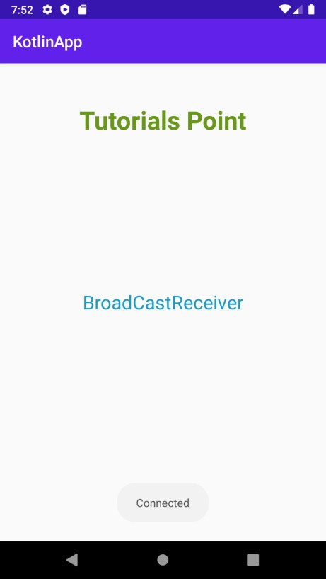 কোটলিন ব্যবহার করে অ্যান্ড্রয়েডে প্রোগ্রাম্যাটিকভাবে একটি ব্রডকাস্ট রিসিভার কীভাবে নিবন্ধন করবেন? 