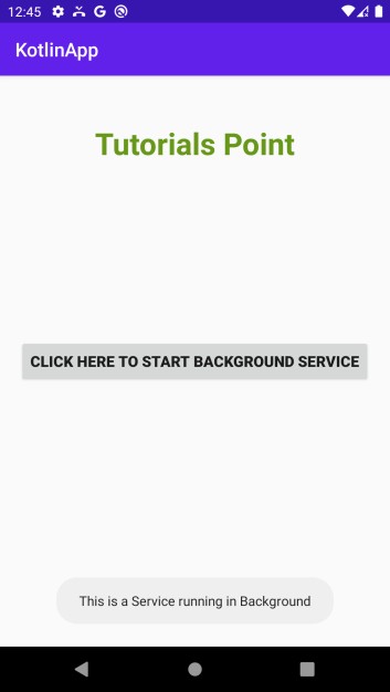 কোটলিন ব্যবহার করে সর্বদা ব্যাকগ্রাউন্ডে একটি অ্যান্ড্রয়েড পরিষেবা কীভাবে চালাবেন? 