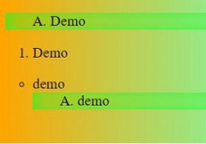 CSS-এ তালিকা-শৈলী শর্টহ্যান্ড প্রপার্টি 