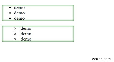 CSS এ তালিকা চিহ্নিতকারীর অবস্থান পরিবর্তন করা 