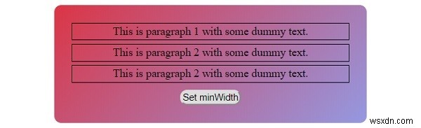 CSS মাত্রা বৈশিষ্ট্য 