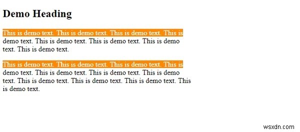 CSS-এ ::প্রথম-লাইনের ছদ্ম-উপাদান 