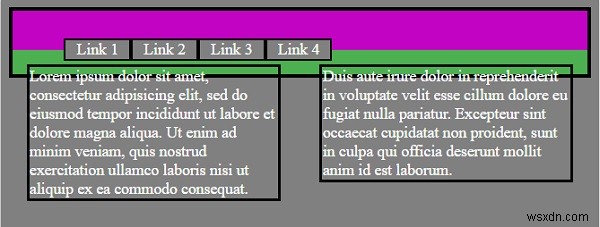 CSS ব্যবহার করে সঙ্কুচিত অভিভাবক ঠিক করা 