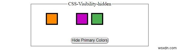 CSS প্রদর্শন এবং দৃশ্যমানতার মধ্যে পার্থক্য 