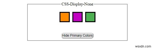 CSS প্রদর্শন এবং দৃশ্যমানতার মধ্যে পার্থক্য 