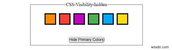 CSS প্রদর্শন এবং দৃশ্যমানতার মধ্যে পার্থক্য 