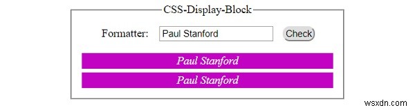 CSS-এ ডিসপ্লে ব্লক নিয়ে কাজ করা 