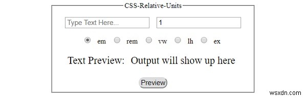 CSS পরম এবং আপেক্ষিক ইউনিট 