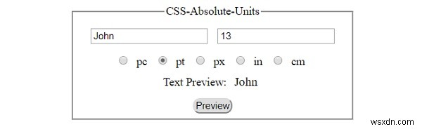 CSS পরম এবং আপেক্ষিক ইউনিট 