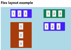 ফ্লেক্সবক্সের সাথে অগ্রিম CSS লেআউট 