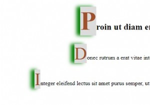 সিএসএস ::প্রথম অক্ষর দিয়ে প্রথম অক্ষর স্টাইল করা 