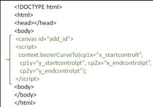 কিভাবে HTML5 ক্যানভাস দিয়ে একটি বেজিয়ার কার্ভ আঁকবেন? 