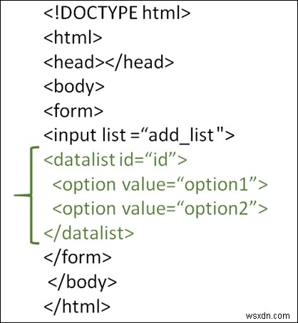 কিভাবে HTML এ  datalist  ট্যাগ ব্যবহার করবেন? 