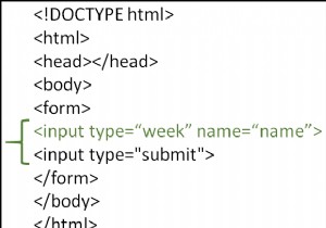 কিভাবে HTML এ সপ্তাহের ইনপুট টাইপ ব্যবহার করবেন? 