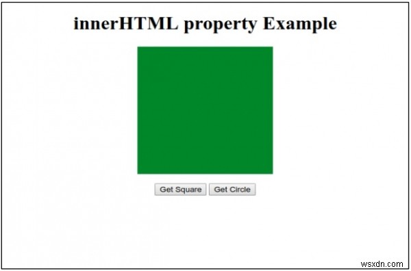 HTML DOM innerHTML প্রপার্টি 