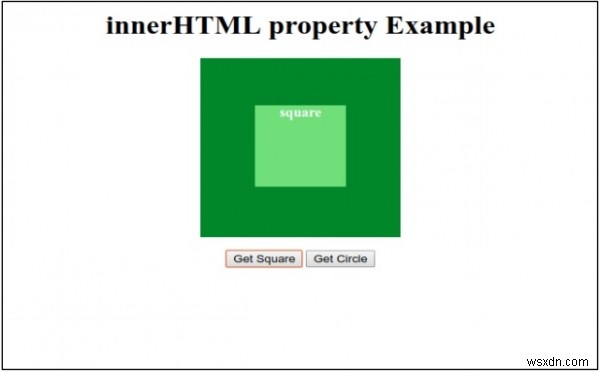 HTML DOM innerHTML প্রপার্টি 