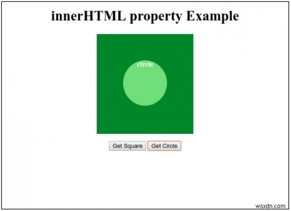 HTML DOM innerHTML প্রপার্টি 