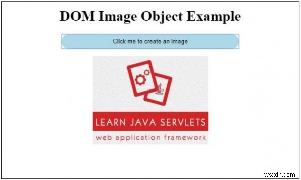 HTML DOM ইমেজ অবজেক্ট 