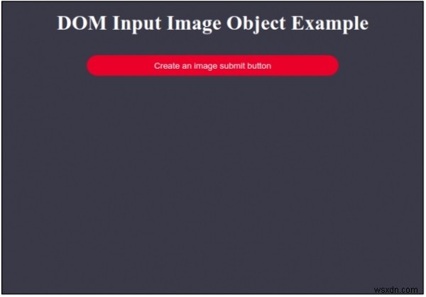 HTML DOM ইনপুট ইমেজ অবজেক্ট 