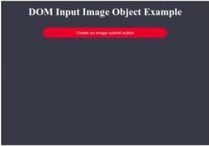 HTML DOM ইনপুট ইমেজ অবজেক্ট 