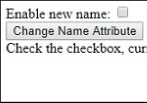 HTML DOM ইনপুট চেকবক্স নাম সম্পত্তি 
