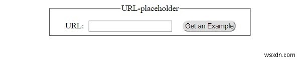 HTML DOM ইনপুট URL স্থানধারক সম্পত্তি 